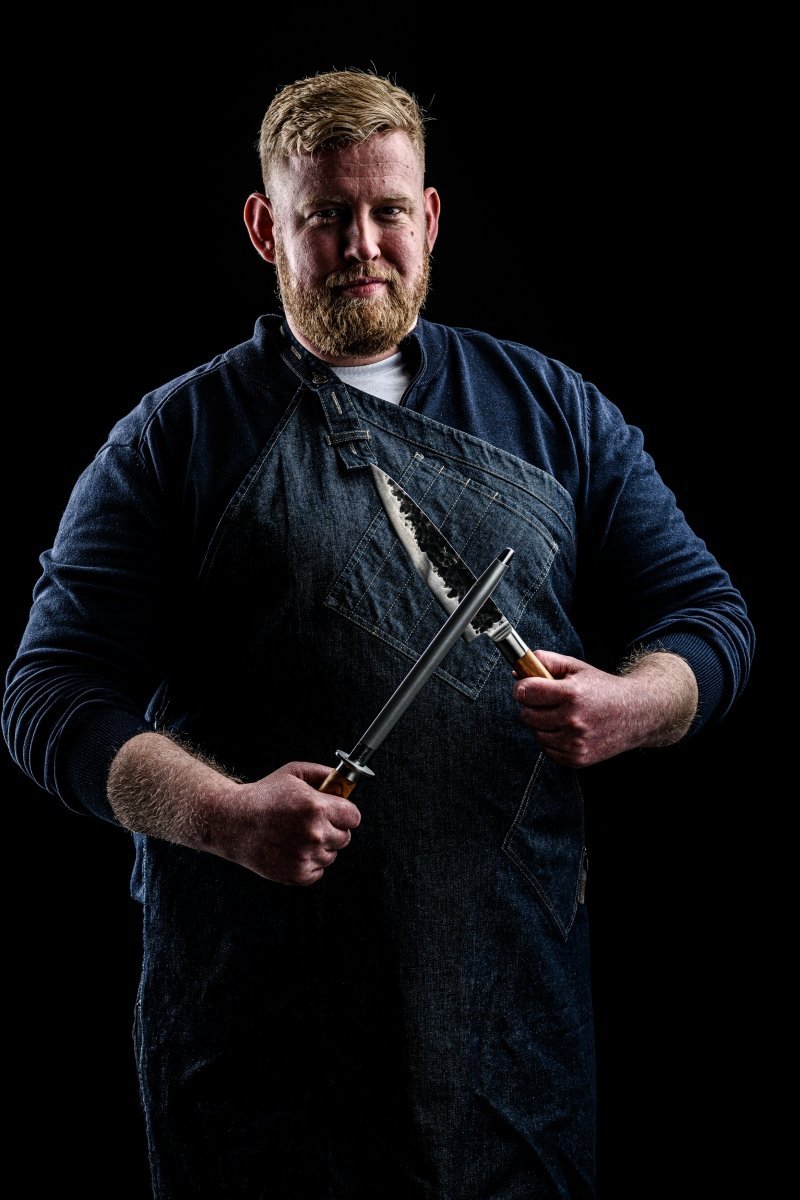 Ostrzałka do noży diamentowa Forged Olive