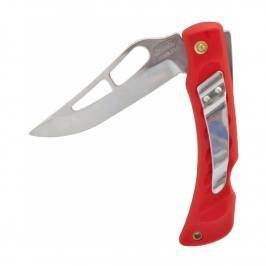 Nóż składany Mikov 243-NH-1/B czerwony klips 9 cm stal 420