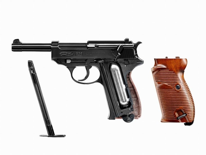Pistolet wiatrówka Walther P38 4,46 mm