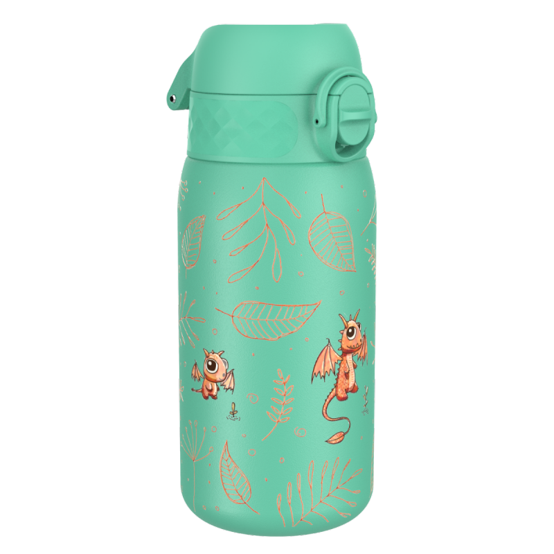 Ion8 butelka stalowa single wall 400ml dragons