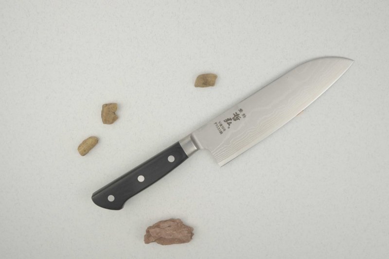 Nóż kuchenny Tetsuhiro KD Santoku 170 mm [KD-861]