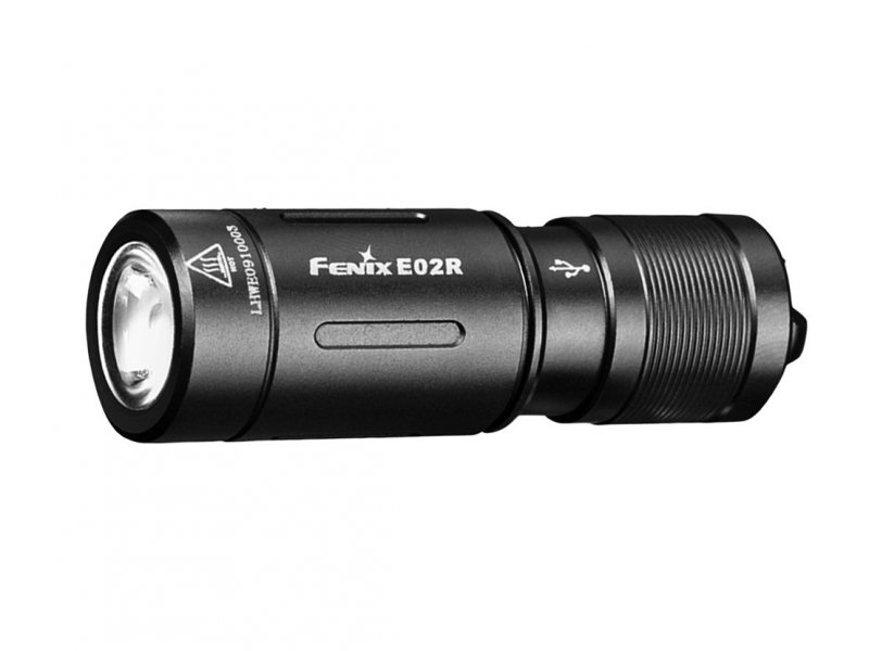 Latarka diodowa Fenix E02R czarna