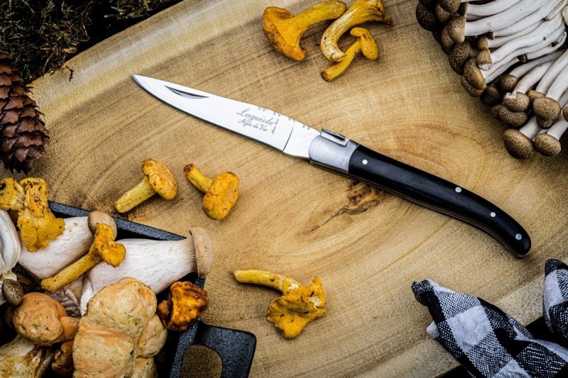 Nóż kieszonkowy Laguiole Luxury Line Black 9 cm