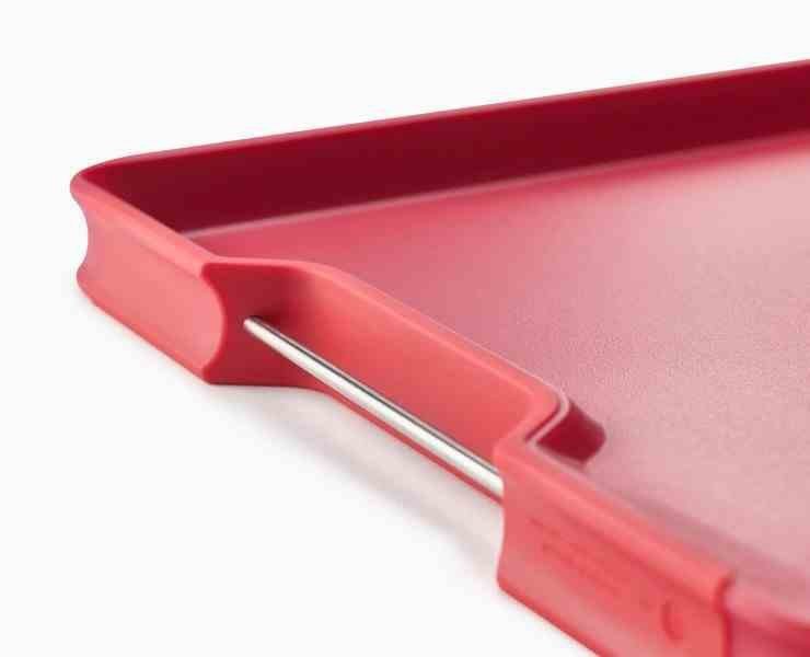 Wielofunkcyjna deska do krojenia Joseph Joseph Cut&Carve Plus XL, czerwona