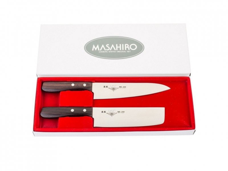 Zestaw 2 noży Masahiro MSC 110_6264 18 i 16 cm stal MBS-26