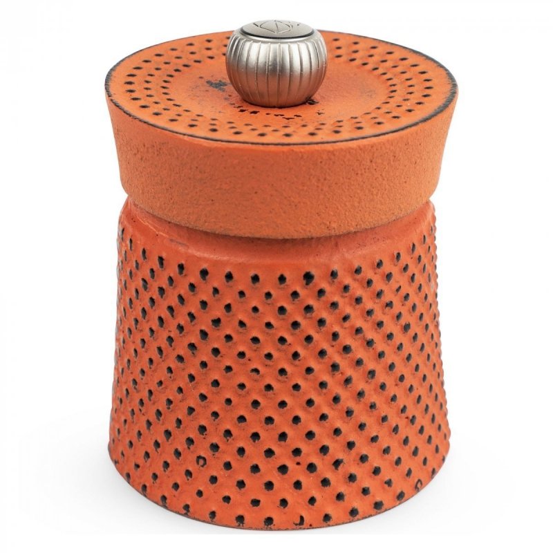 Młynek do pieprzu Bali Cast Iron pomarańczowy Peugeot