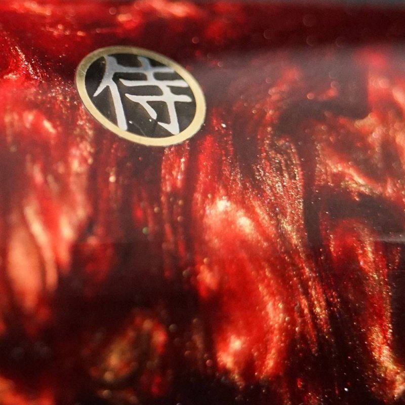 Nóż Dellinger RESIN FUTURE Santoku 170 mm [K-H191] Red