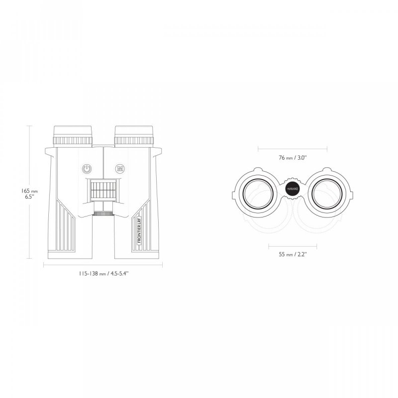 Lornetka z dalmierzem Hawke Frontier LRF 1800 8x42