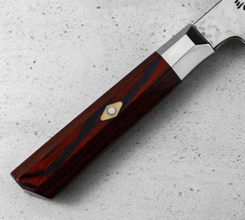 Mcusta Zanmai Supreme Hammered Nóż szefa 18cm