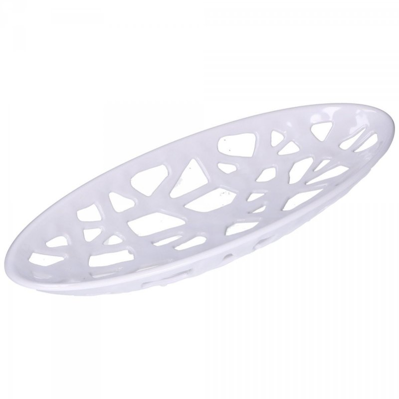 Miska Owalna Z Melaminy 50 X 20 Cm Traifori La Porcellana Bianca