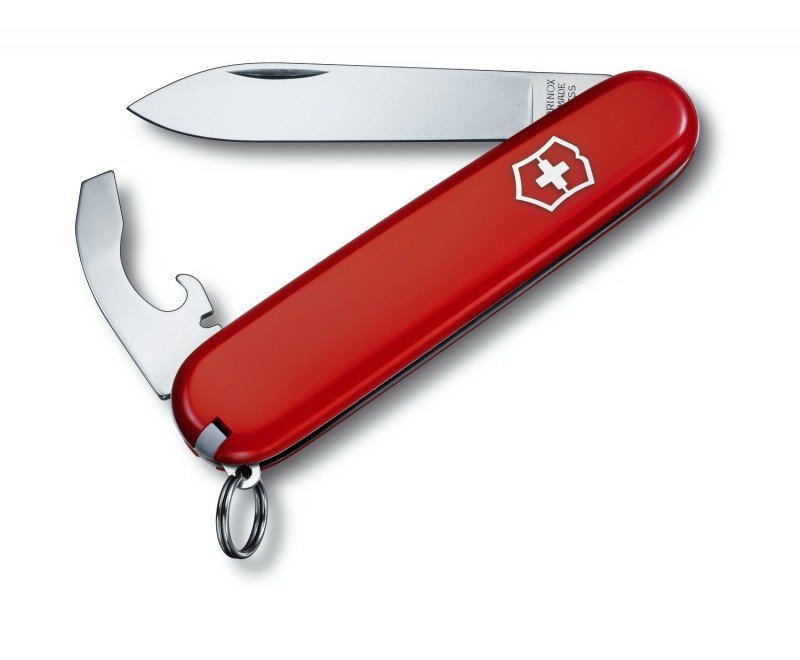 Scyzoryk Victorinox Bantam 0.2303 - 5 funkcji, lekki, wielofunkcyjny, z otwieraczem do puszek - 84 mm - Czerwony