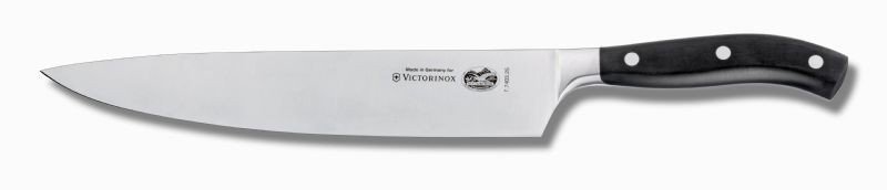 Nóż Victorinox 7.7403.25 - Kuty, dobrze wyważony, z ergonomiczną rękojeścią, do krojenia i siekania - 25 cm - Victorinox