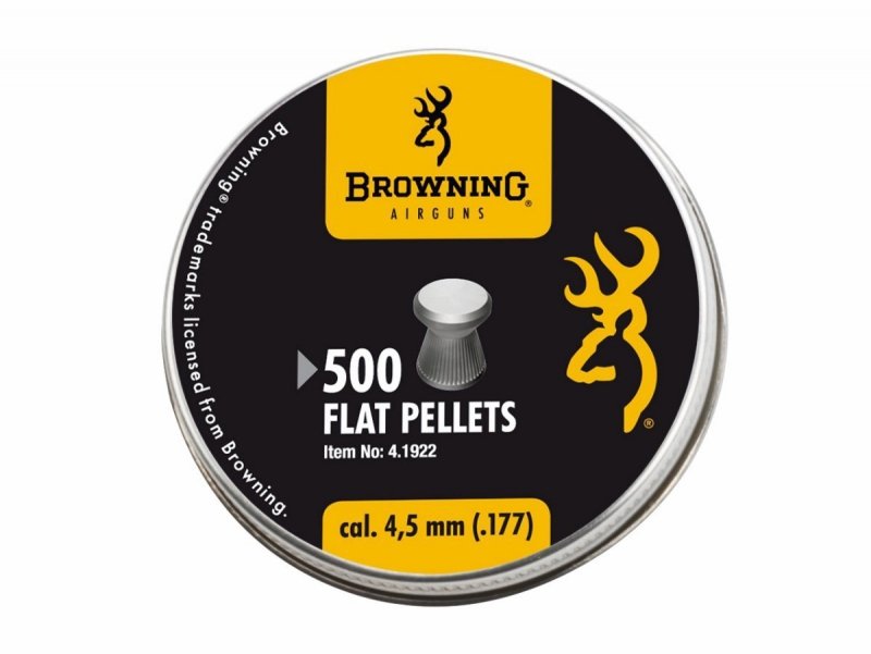 Śrut Browning 4,5 Mm Ribbed Gładki 500 Szt.