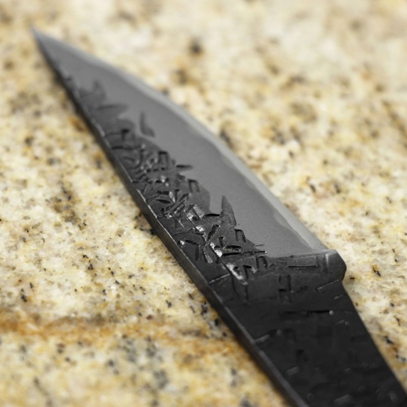 Kanetsune Shirogami#2 Nóż Kiridashi 65 mm prosty