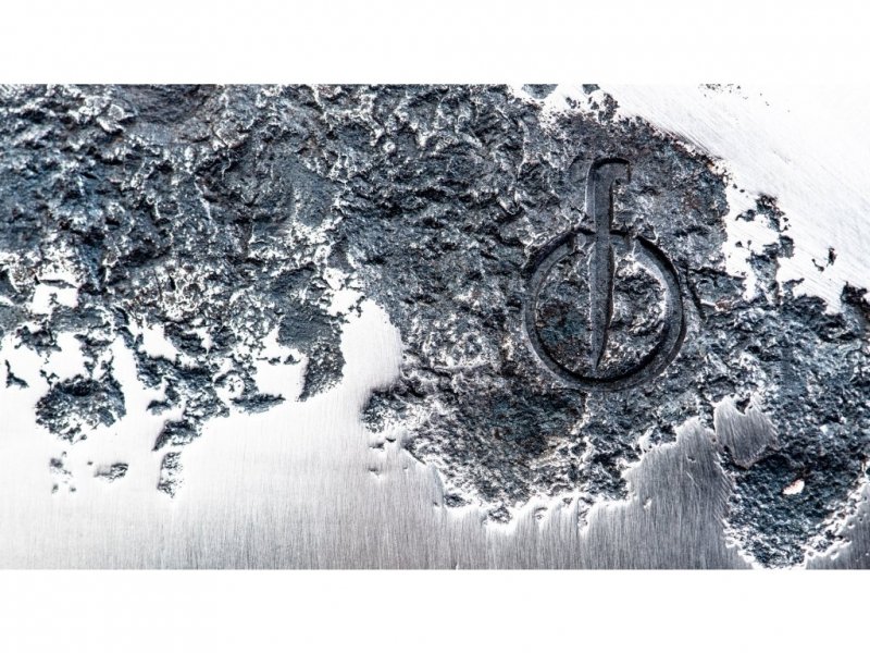 Nóż Santoku Forged Katai 18cm - stal VG10, 5 warstw, drewno korzeniowe