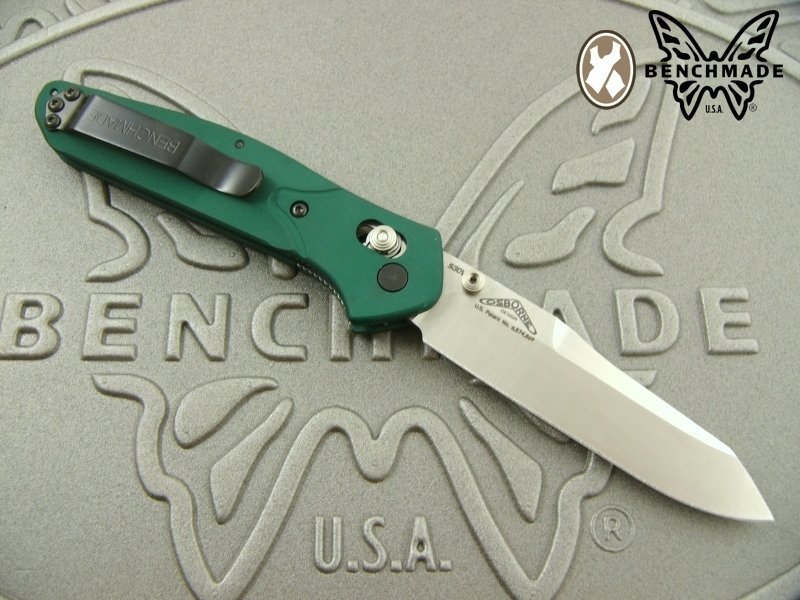 Nóż Benchmade 940 Osborne - Lekki, wytrzymały nóż składany z blokadą AXIS®, do kempingu i survivalu - Ostrze 86 mm - Benchmade