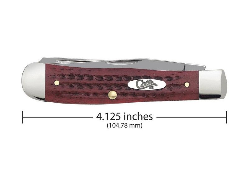 Scyzoryk Case Pocket Worn Trapper SS Old Red