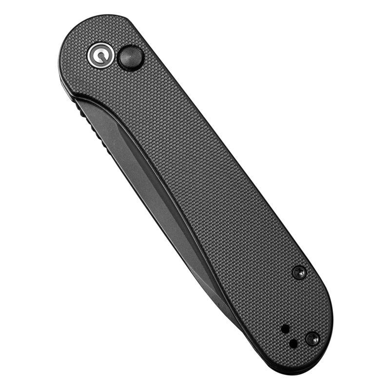Nóż składany Civivi Elementum Button Lock C2103A czarny
