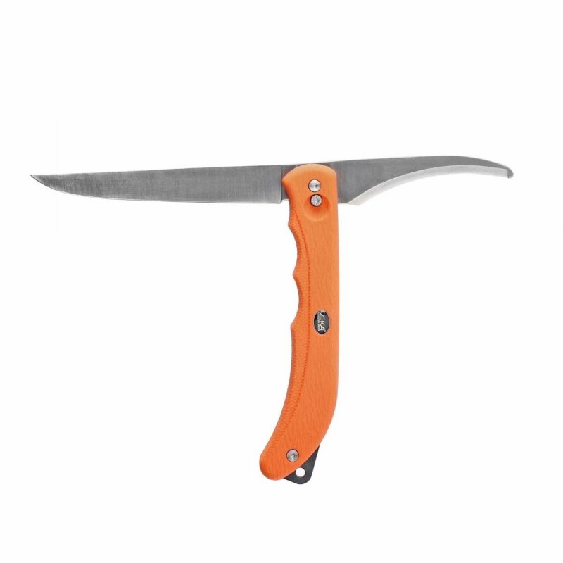 Nóż o stałej klindze Eka DUO pomarańczowy