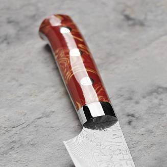Takeshi Saji Red Turquise R2 Nóż do obierania 9 cm