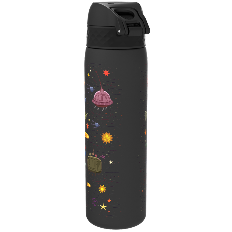 Butelka Ion8 Spaceships 500ml, ekologiczna, Recyclon, BPA free