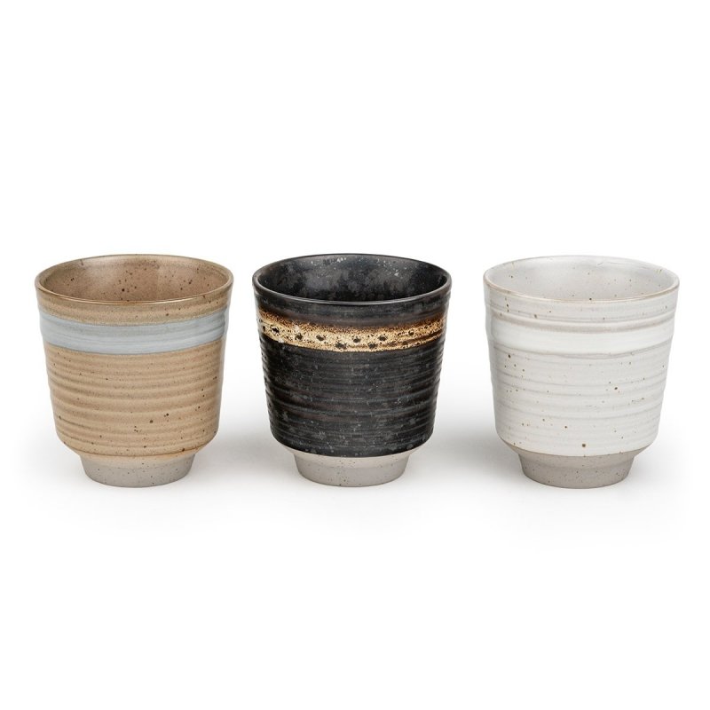 Kubki porcelanowe Jari 200 ml - 3 szt / Bredemeijer