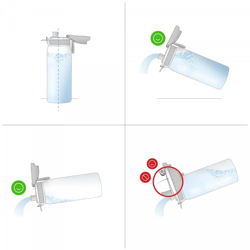 Butelka ION8 BPA Free I8RF500PRBFLY Bytterfly’s