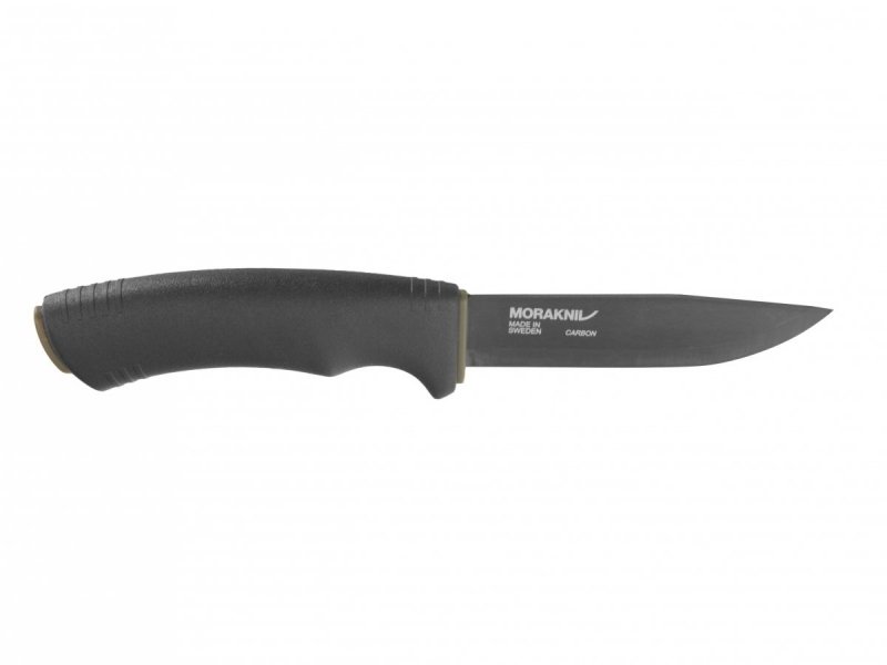 Nóż Morakniv Bushcraft Survival, stal węglowa, krzesiwo, ostrzałka