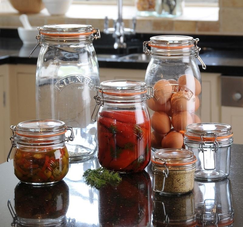 Kilner  Słoik 1l, Round Clip Top Jar