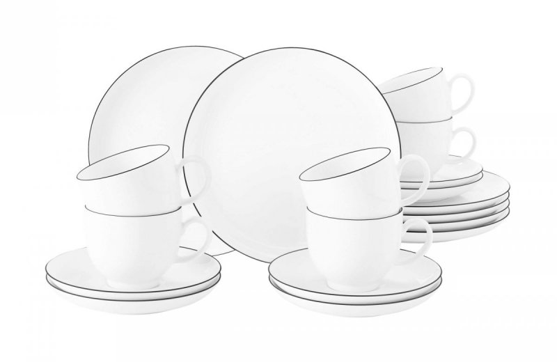 SELTMANN LIDO BLACK LINE Serwis Kawowy Dla 6 Osób Lido Black Line Seltman Wieden