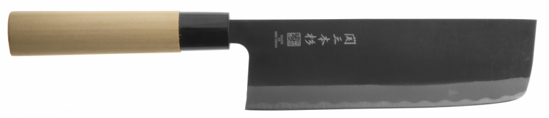 Nóż Seki Sanbonsugi Kurodachi Nakiri 170 mm