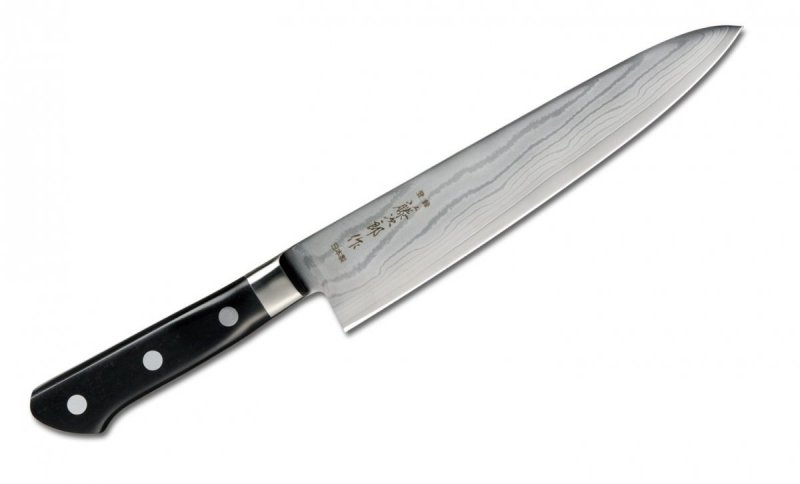 Nóż szefa kuchni 21cm Tojiro DP37 PLUS ostrzałka Taidea T0825D