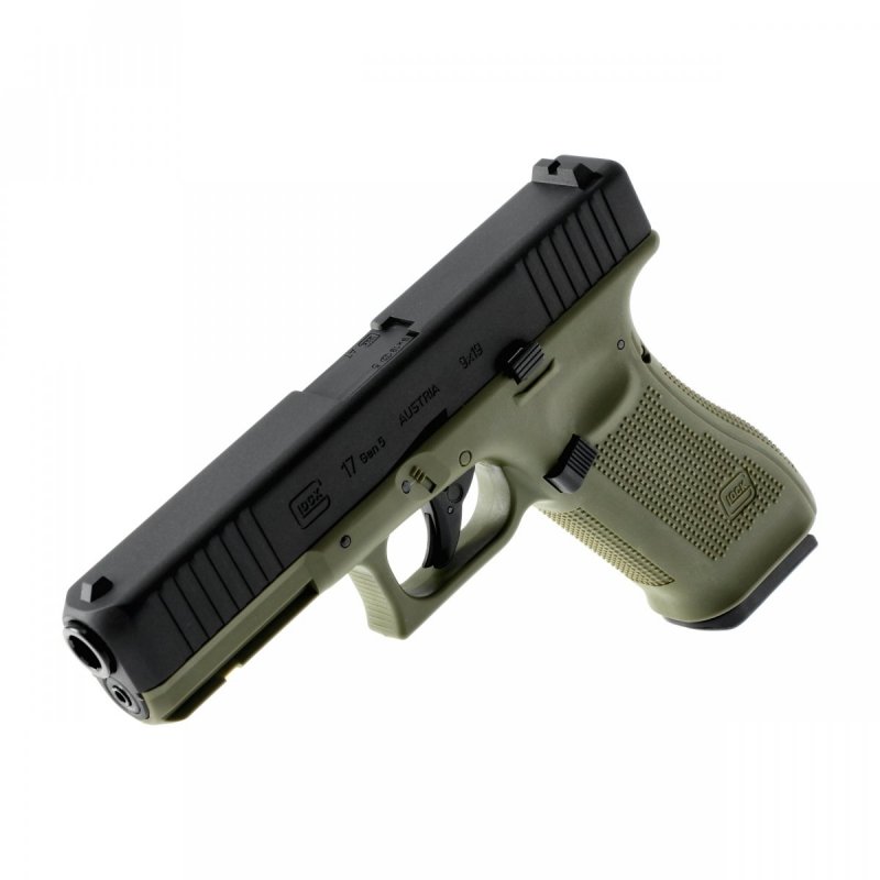 Replika pistolet ASG Glock 17 gen5 6 mm BB zielony