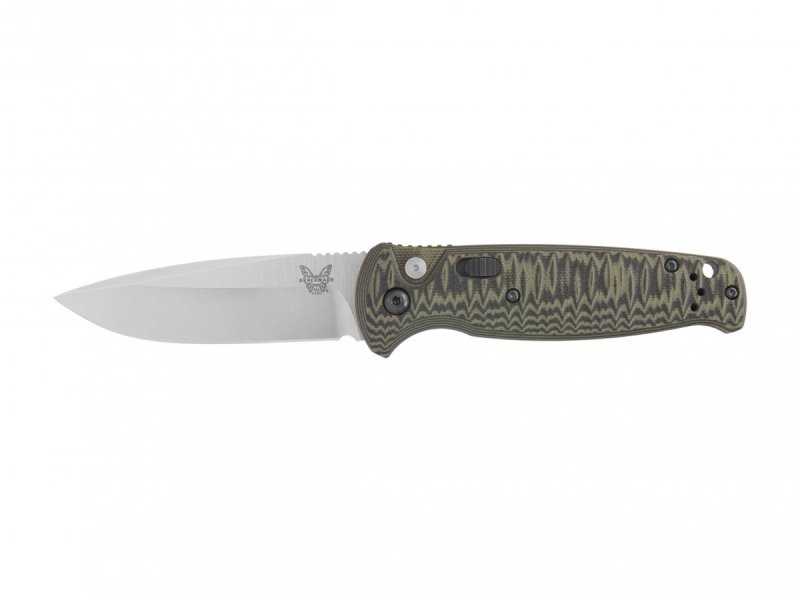 Nóż Benchmade 4300-1 CLA - Automatyczny, blokowane ostrze, stal CPM 154, do EDC i taktyki - 199 mm - Benchmade