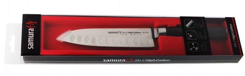 Samura Mo-V nóż kuchenny małe santoku 138mm