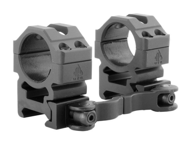 Montaż szybki dwuczęściowy średni Leapers UTG 1''/weaver Quick Detach 4 śruby