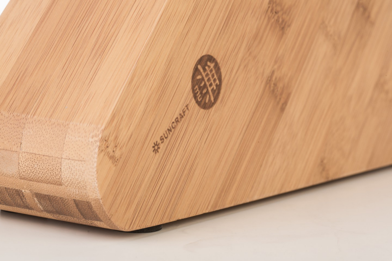 Blok na noże Suncraft Bamboo [MU-201]