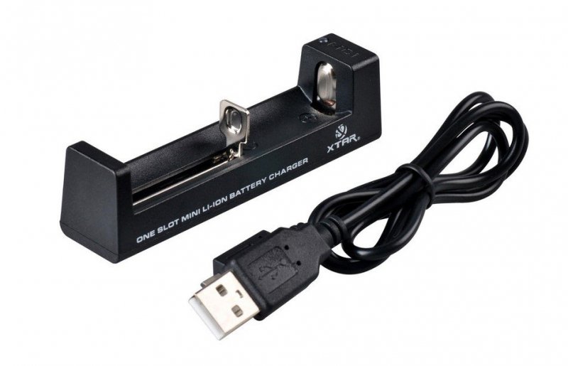 Ładowarka Procesorowa XTAR MC1 do Akumulatorów Li-Ion 3,6-3,7V (10440-21700) z Funkcją Reaktywacji i Zabezpieczeniami