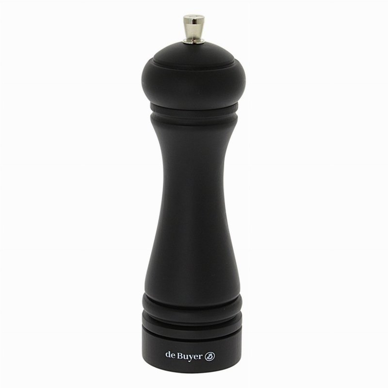 JAVA Młynek do soli 18 cm czarny matowy