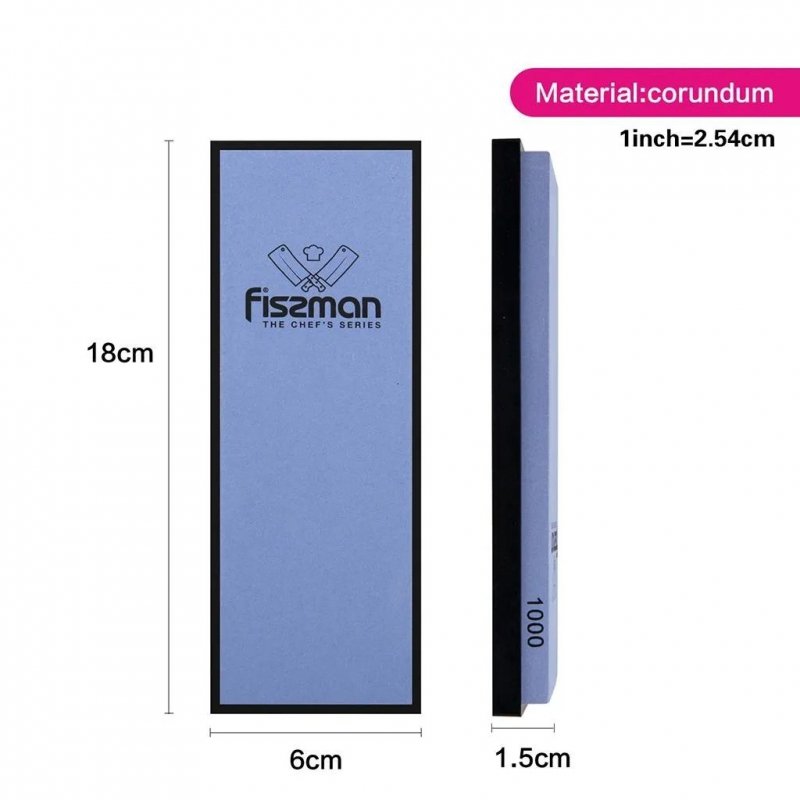 Fissman Kamień do Ostrzenia Noży 1000 Z Podstawą