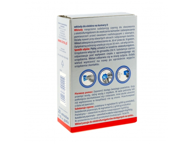 Wkłady Bros do urządzenia  elektro 20 szt