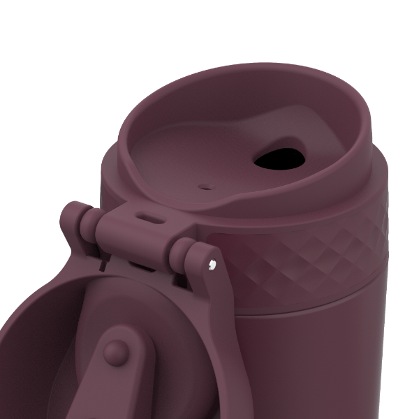 Butelka ION8 Double Wall Travel Mug I8HS360BLB Blackberry