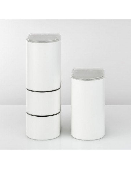 Pojemnik metalowy 3l LOFT ciepły szary MATT Wesco