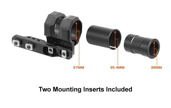 Montaż do latarki Leapers Offset Flashlight Ring Mounts