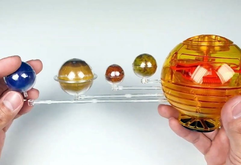 Model Układu Słonecznego Kosmos 35 cm 50 części bez baterii