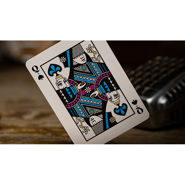 Karty do gry Theory11 The Beatles zielony - 52+2, 63,5x88,9mm, USA