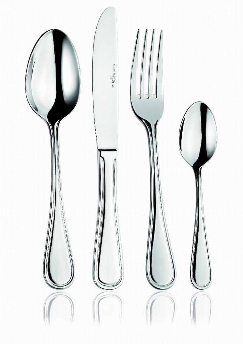 Sztućce ANSER Eternum 24el Stal 18/10 Wysoki Połysk