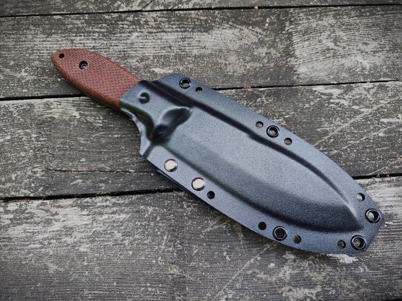 Nóż LKW Modern Nessmuk Micarta