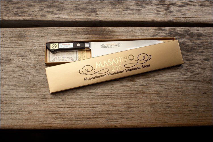 Nóż Masahiro BWH Nakiri 16 cm warzywa MBS-26 HRC 58-59