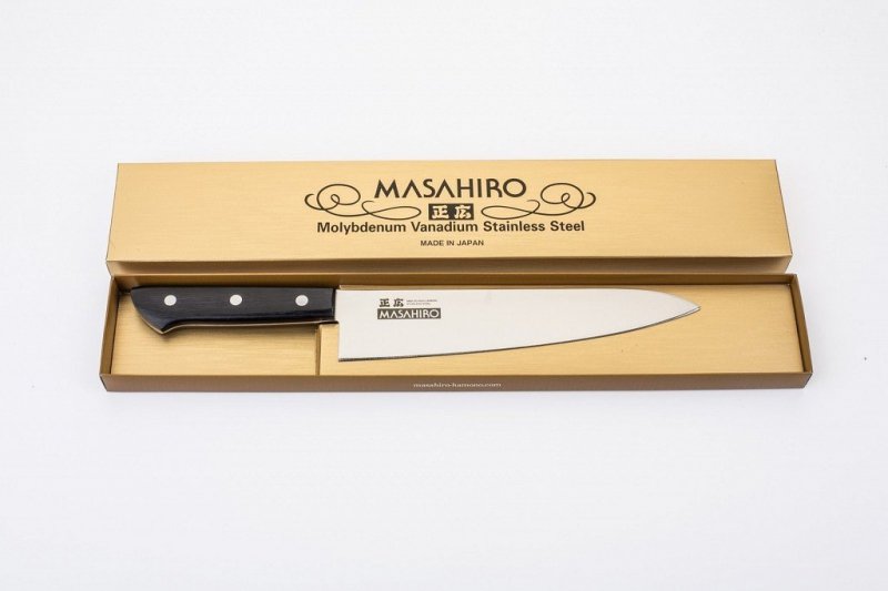 Nóż Masahiro MV-L Chef 14110 18 cm MBS-26 Pakkawood